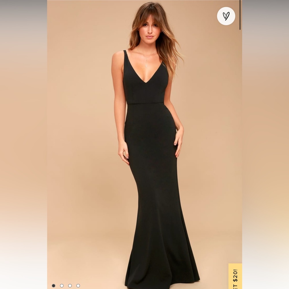 Black Sleeveless Maxi Dress
